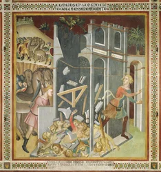 Zniszczenie Domu Hioba i kradzież jego stada przez Sabian, 1356-6