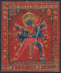 Chakrasamvara i małżonka Vajravarahi