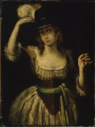 Francuski: Portrait de femme (P734)