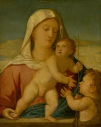 Słowacki: Madonna z Dzieciątkiem i św. Janem Chrzcicielem Madonna z Dzieciątkiem i św. Janem Chrzcicielem