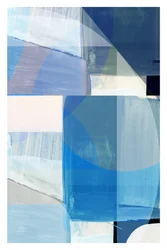 Abstrakcyjna niebieska geometria