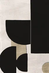 Czarno-złota geometria