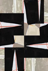 Odważna abstrakcja geometryczna