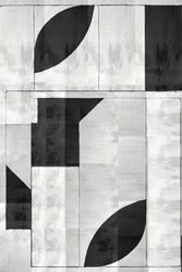 Nowoczesna geometria w monochromatycznej kolorystyce