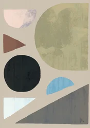 Stonowane formy geometryczne