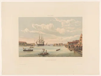 Willemstad Dochody portu Curaçao (tytuł na obiekcie)