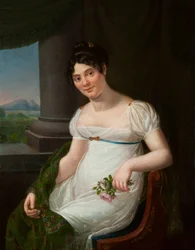 Portret w połowie długości La Duchesnois
