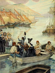 Wyjechał z Ajaccio na Korsyce 15 grudnia 1778 r.; Karol Bonaparte (1746-1785) wraz ze swoimi synami Josephem Bonaparte (1768-1844) i Napoleonem I Bonaparte (1769-1821) oraz swoim szwagrem Josephem Feschem (1763-1839) udał się do Wersalu do Marsylii. Il