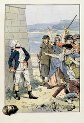 W niewoli w drodze do Plymouth Théophile Malo Corret de La Tour (lub Latour) d